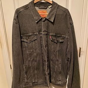 Levi’s Black Denim Jacket 3XLT